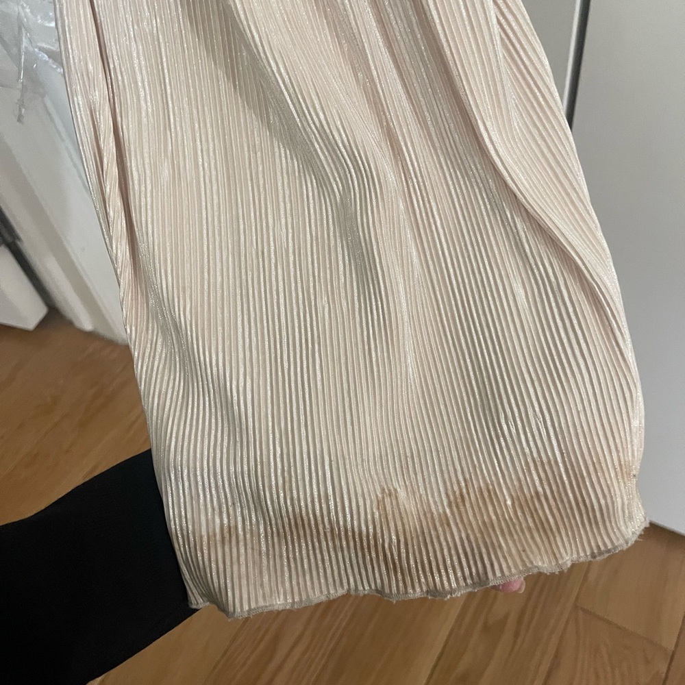 SIMKHAI Rory Cross Front Dress in Blush Size 4 - Picture 6 of 6
